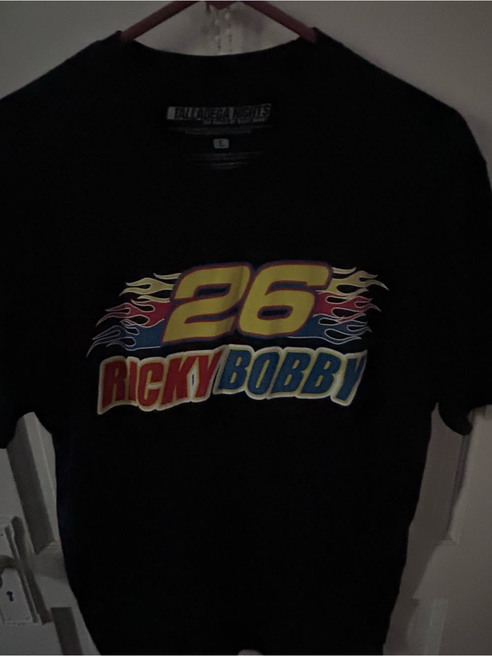 Ricky Bobby 26 Graphic Tee - Black size Large